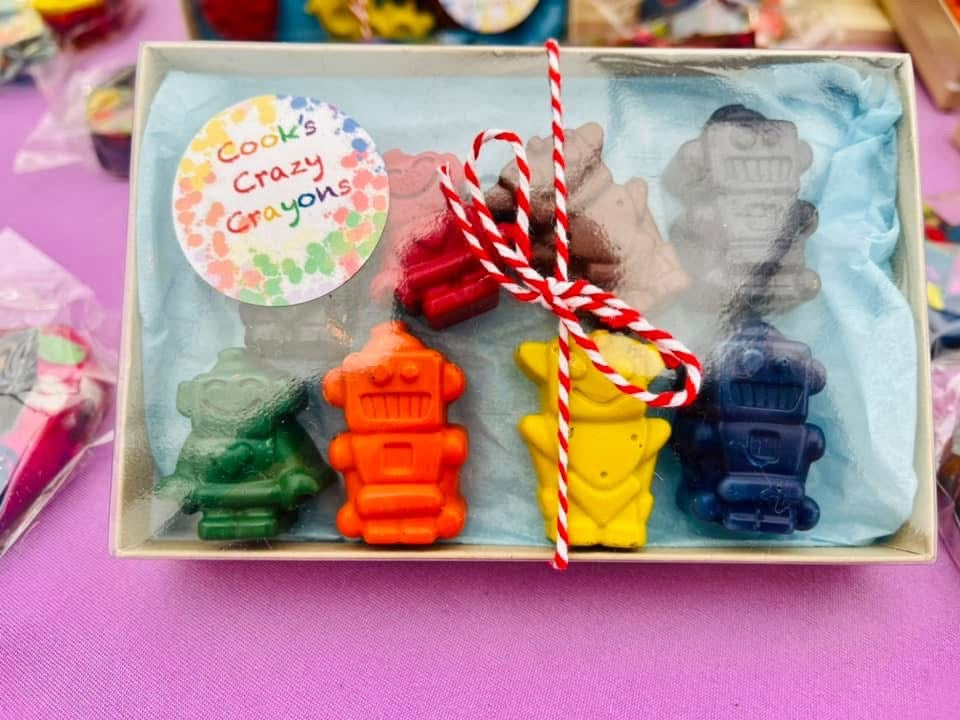 Robot Crayons