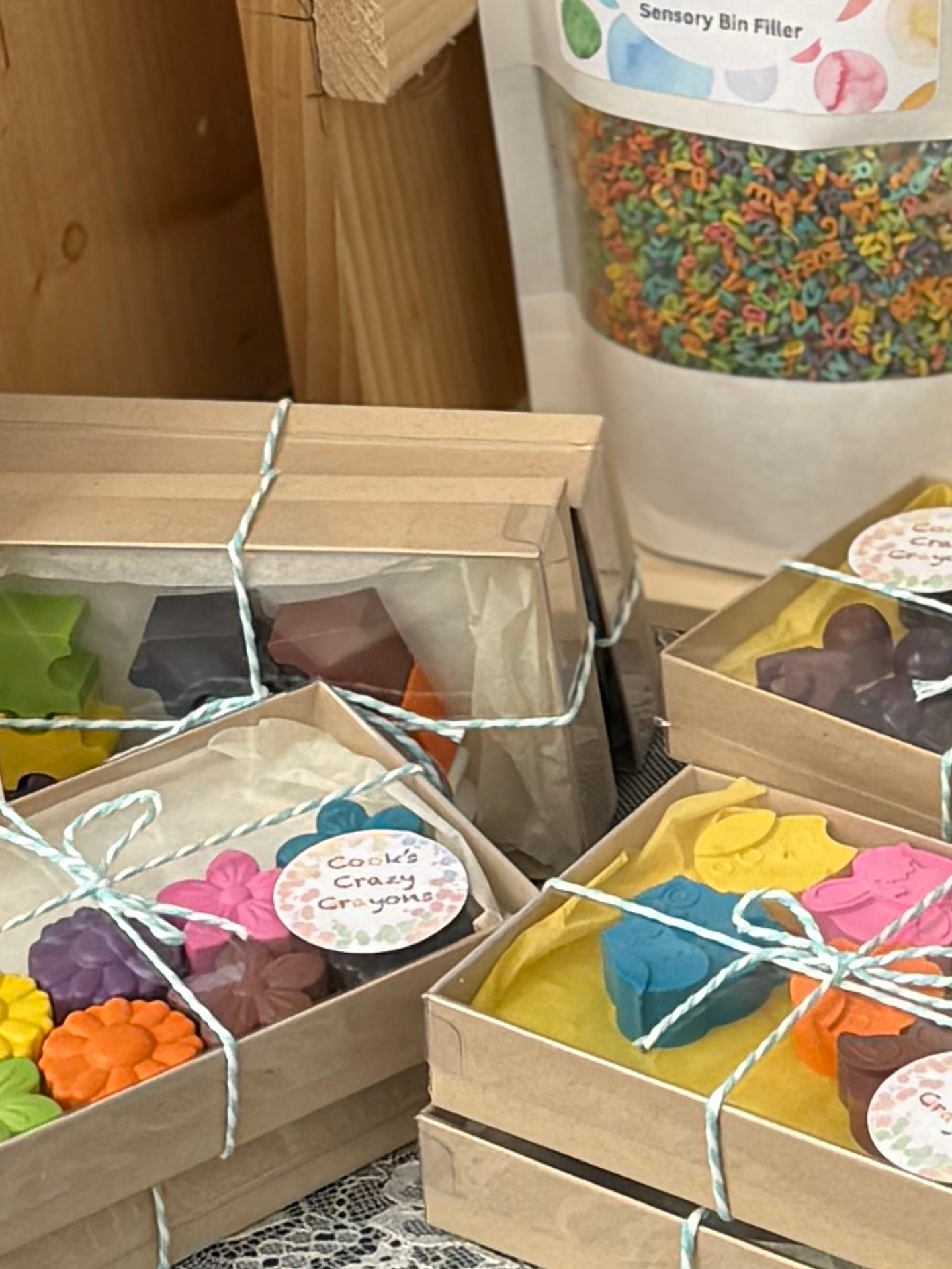 Flower Crayons